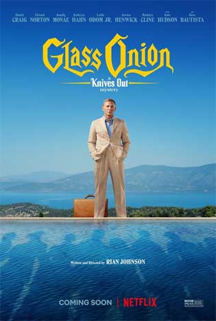Glass Onion: A Knives Out Mystery Poster