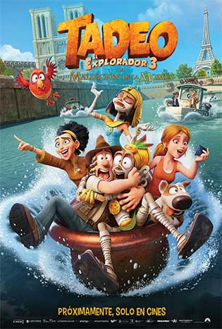 Tad the Lost Explorer and the Emerald Tablet Poster