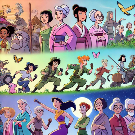 nikoganda.com changes the role of female characters in comics